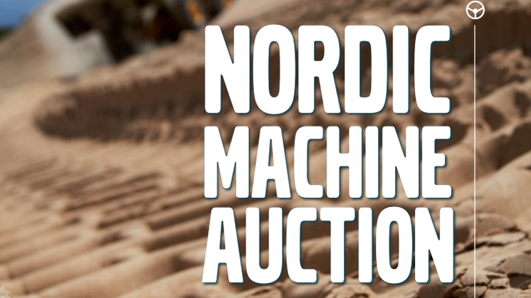 Maskinauktion - Nordic Machine Auction i Norge den 17 april
