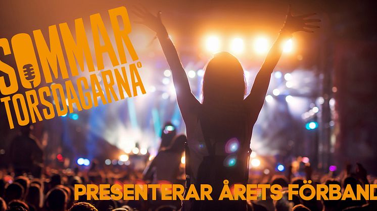 Förband med gospel, hårdrock, pop och rock n’ roll på Sommartorsdagarna®