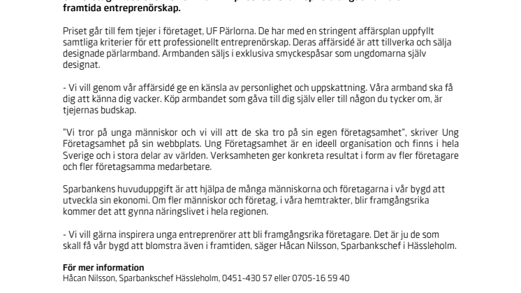 Unga entreprenörer prisas på Hässleholms Gala-kväll