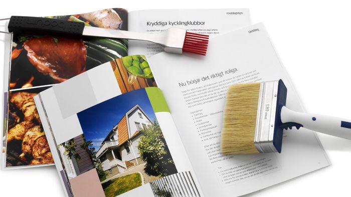 Läckra fasader och kyckling på grillen - Alcro gör kokbok för husägare 