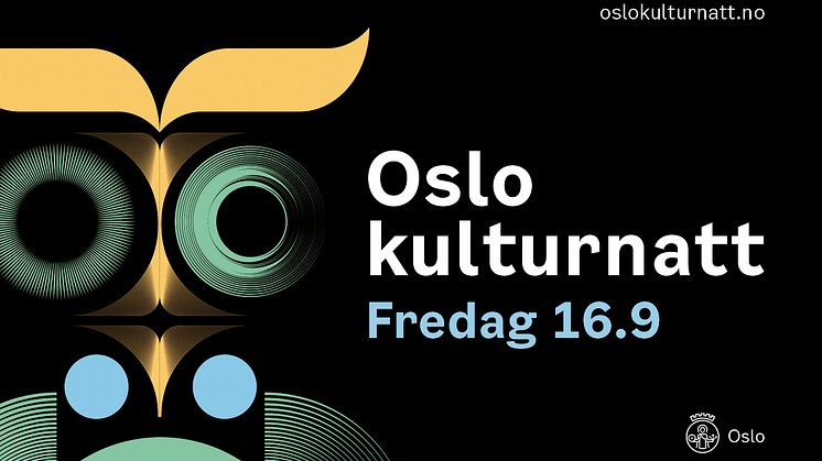 Gå ikke glipp av Oslo kulturnatt fredag 16. september