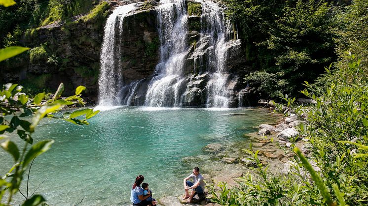 Piumogna Wasserfall ©Ticino Turismo / Loreta Daulte