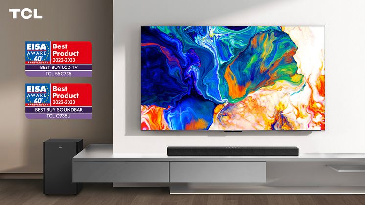 TCL vinner fire prestisjetunge 2022–2023 EISA Awards 