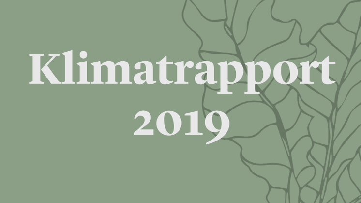 Klimatrapport 2019
