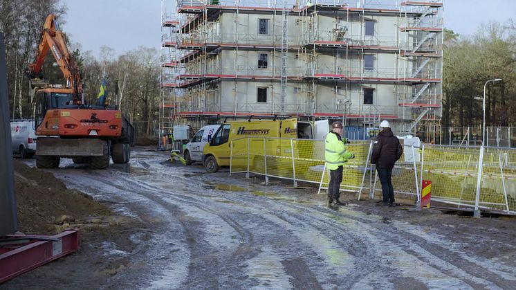 Samarbete mellan två Comfortföretag i projektet JSB Månstenen 5 i Kalmar