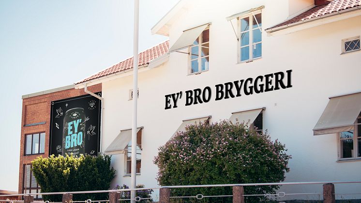 ﻿Efter succélanseringen av varumärket EY’ BRO byter Åbro Bryggeri nu namn till EY’ BRO Bryggeri. 