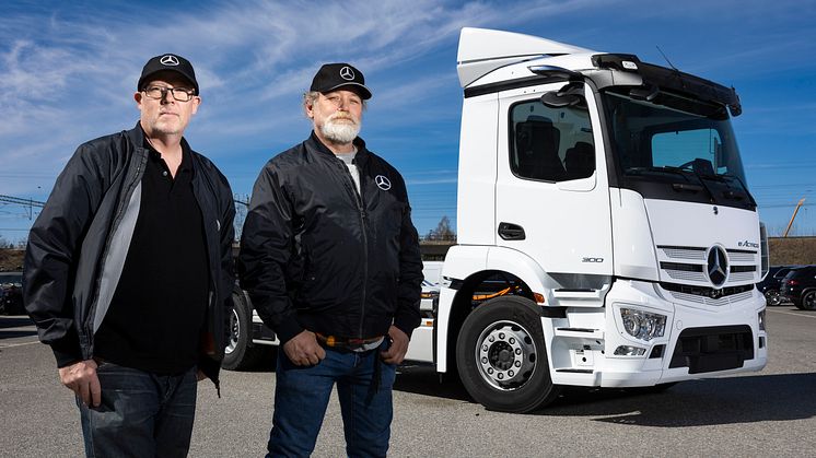 eActros - svensk premiärtur