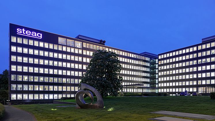 Die steag-Zentrale in Essen