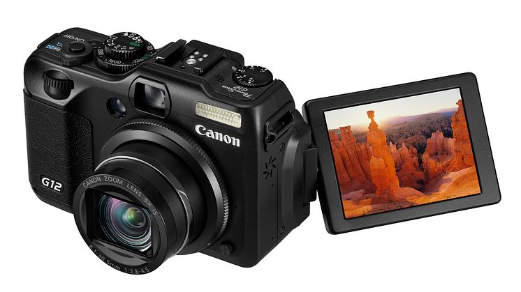 Canon höjer än en gång standarden med PowerShot G12