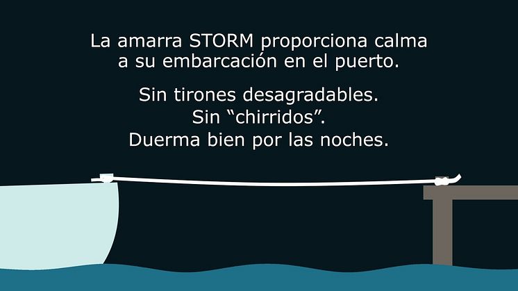 (ES) Amarra STORM de PolyRopes