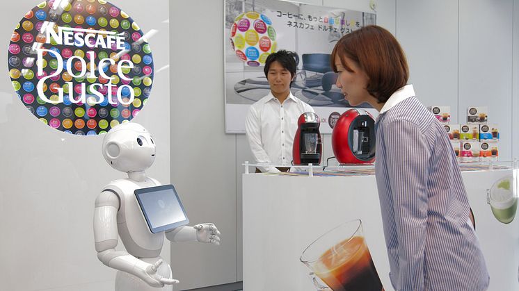 Nestlé ska använda robot för att sälja Nescafé i Japan