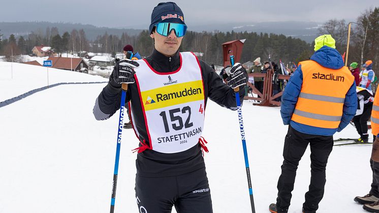 stafettvasan Jesper Tjäder