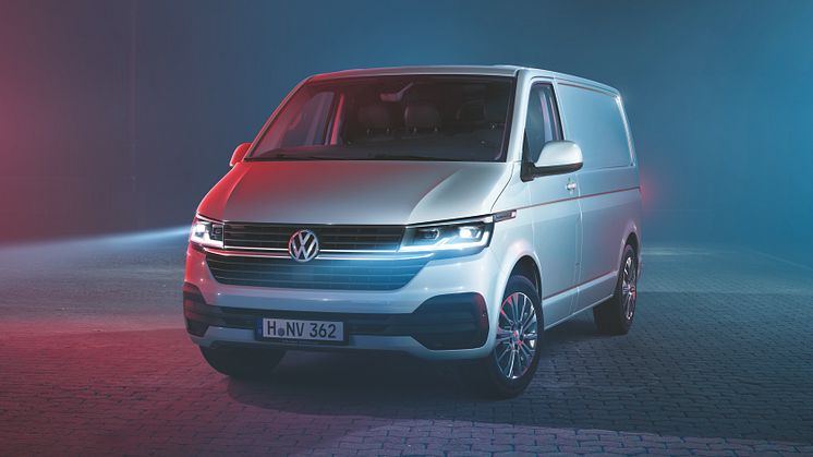 Transporter 6.1 kommer med et nyt markant design og nye infotainmentanlæg og assistentsystemer