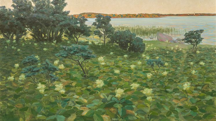 Hanna Rönnberg, Åland, 1900, olja på duk. Önningebymuseet.