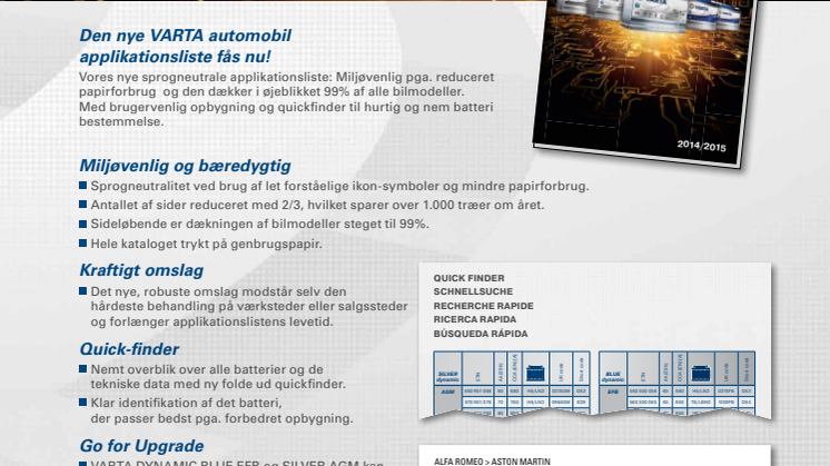NY VARTA® AUTOMOBIL