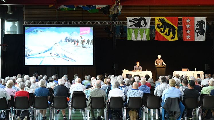 60. ordentliche Generalversammlung der Schilthornbahn AG im Alpinen Sportzentrum Mürren