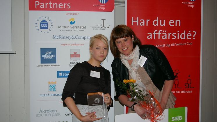 Umeåföretag prisades då Norrlands bästa affärsplaner utsågs!