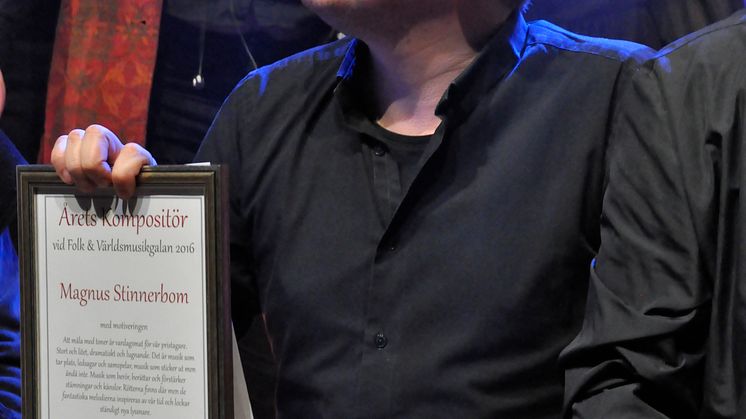 Magnus Stinnerbom ÅRETS KOMPOSITÖR  