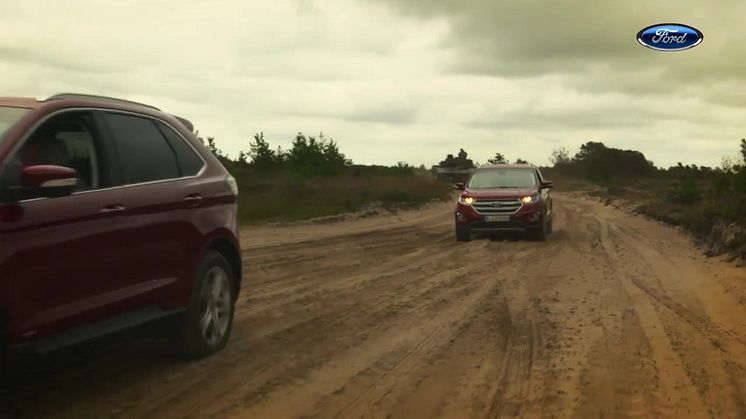 Ford Edge pressetur
