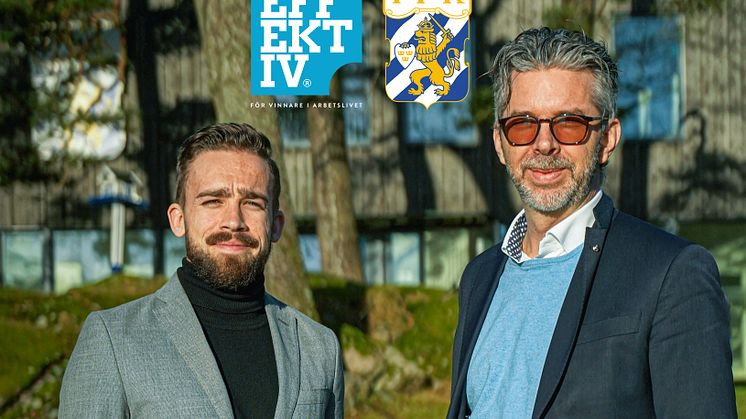 Markus Nordbring, rekryteringskonsult och Joakim Whitefield, delägare och kontorschef Effektiv Göteborg