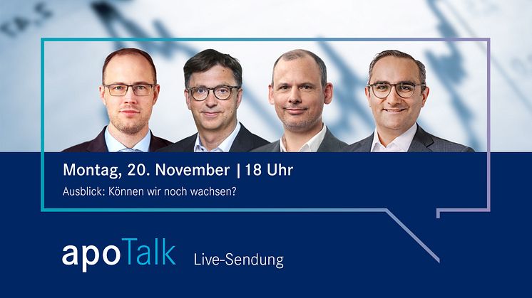 apoTalk Vermögen: Wirtschaftsausblick - können wir noch wachsen?