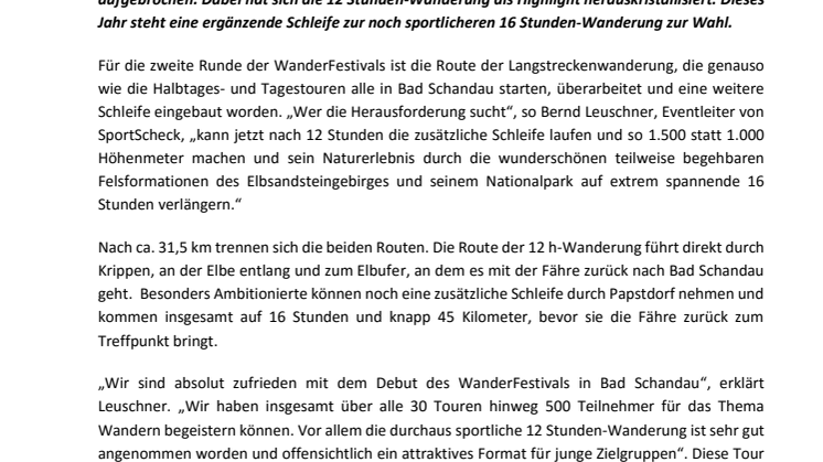 Eine 16 h-Tour durch Felsenreviere