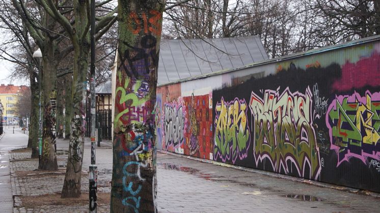 Effekter av lagliga graffitiväggar - ny rapport