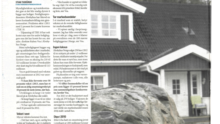 Svensk fullklaffer med billighus
