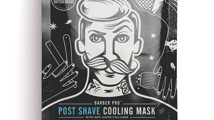 BARBER PRO Post Shave Cooling Mask