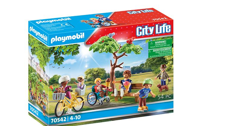 Im Stadtpark von PLAYMOBIL (70542)