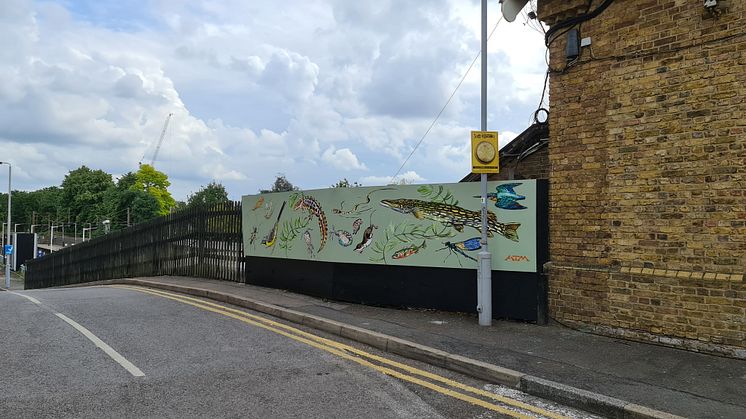 Palmers Green mural