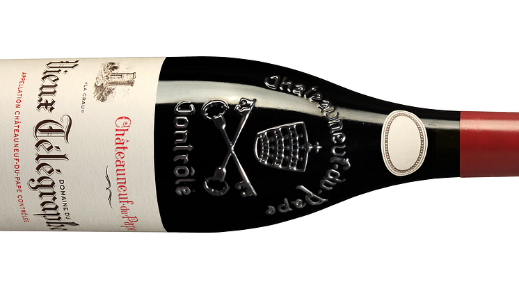 Idag kl 10:00 lanseras Châteauneuf-du-Pape från Domaine du Vieux Télégraphe i ett fåtal butiker!
