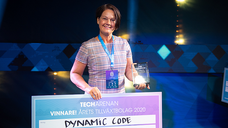 Dynamic Code vann pris för Årets tillväxtbolag 