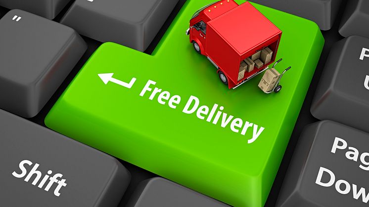Gratis frakt over hele landet