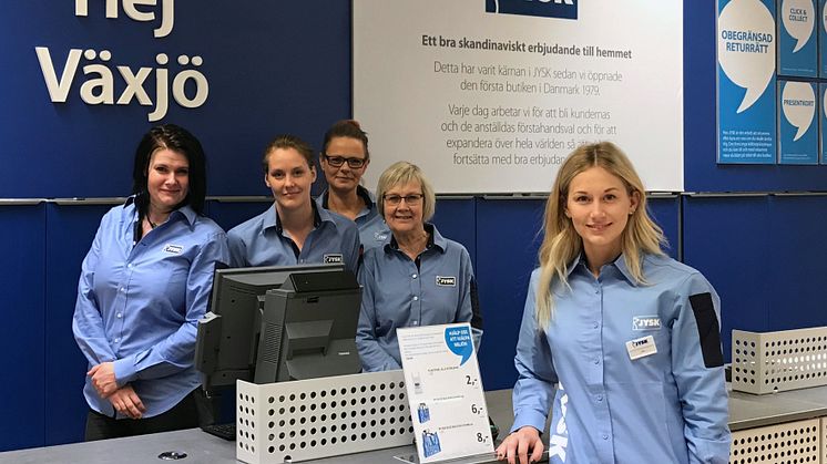 ​JYSK i Växjö flyttar till Grand Samarkand