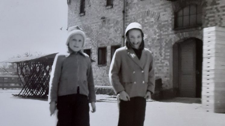 Ingrid Eriksson och Margaretha Olsson.i Slakthusområdet