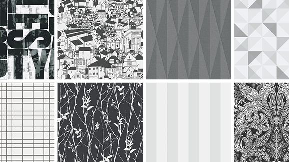 Black & White, en ny kontrastrik kollektion från ECO Wallpaper