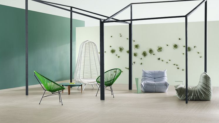 Marmoleum Striato-mallistolle on myönnetty iF Design Award 2016