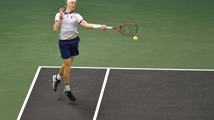Denis Shapovalov forehand_SO21_Photo by Robert Bjarnefeldt