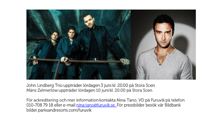 Veckans konserter i Furuvik V. 22-23