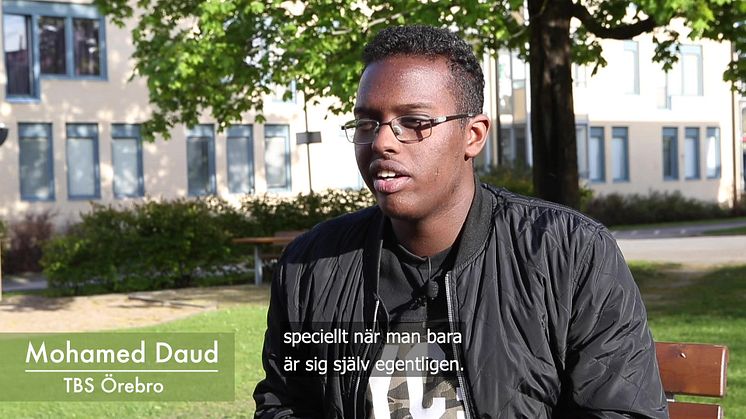 Mohamed Daud - en ung och positiv kraft i Oxhagen