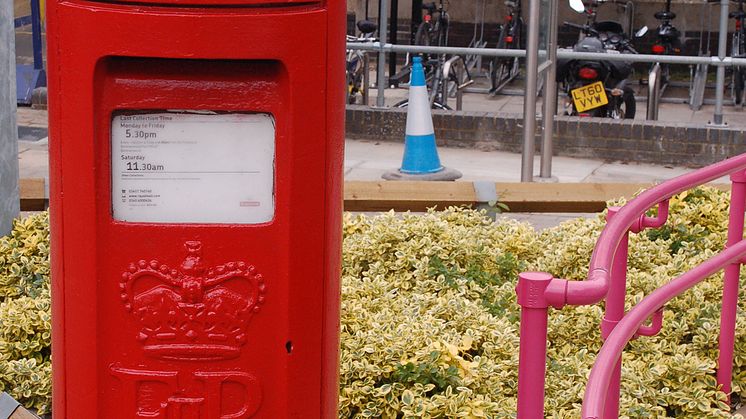 Post box repainted