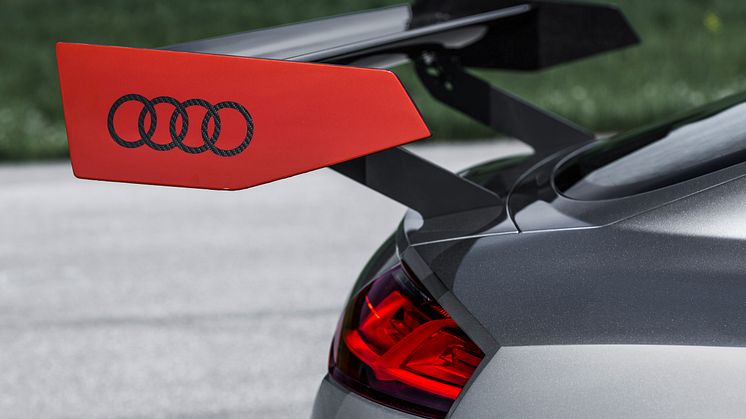 Audi TT clubsport turbo grey spoiler