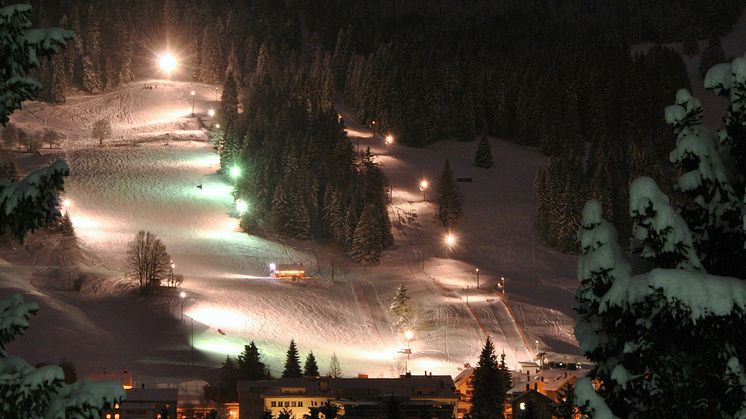 Night skiing in L’Orient © Nicolas Jan 