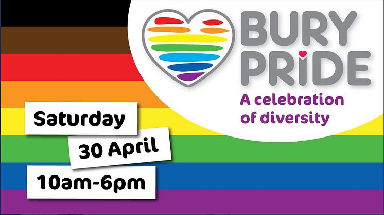 Bury Pride is back – have you got your free ticket yet?