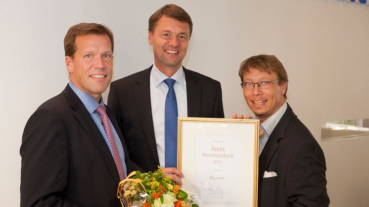 Deloitte är årets revisionsbyrå 2013