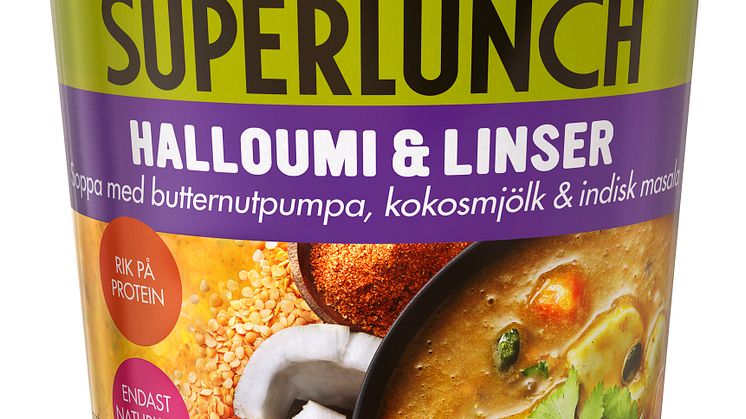 Paulúns Superlunch Halloumi & Linser