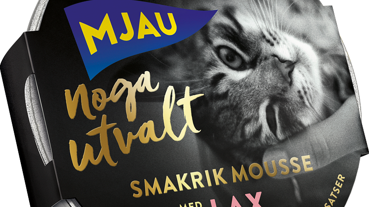 Mjau Noga Utvalt, smakrik mousse med lax