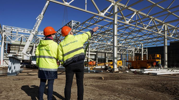 Cologne Electrification Centre Construction site