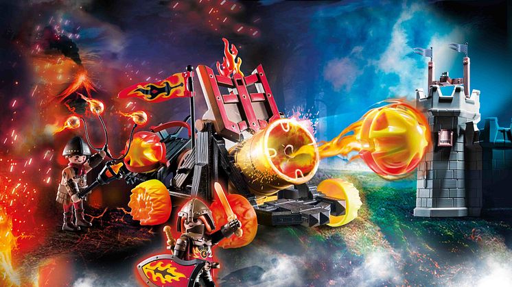 Burnham Raiders Lavabombarde (70394) von PLAYMOBIL